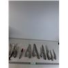 Image 1 : (3) Tongs, Stainless Steel Knife Set