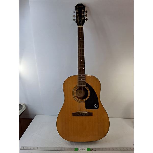 Full Size Epiphone Guitar- Missing Strings, Cannot Ship