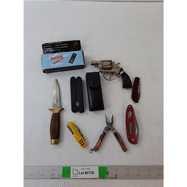 Multitools, Cap Gun, Pocket Knives, Misc. Cannot Ship