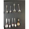 Image 2 : Silver Plated Souvenir/Serving Spoons, Tongs