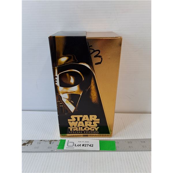 Star Wars Trilogy on VHS