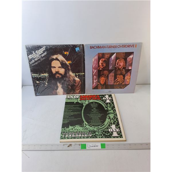 (3) Records/Sets- Funkadelic, Bob Seger, Bachman- Turner Overdrive