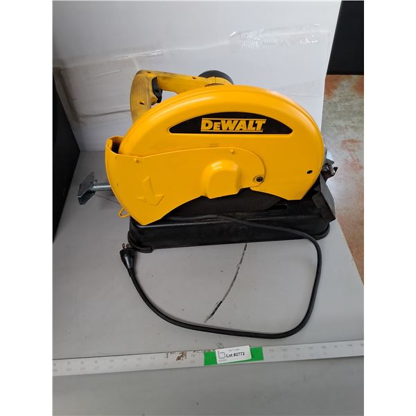 *Dewalt Chop Saw-Powers On, Cannot Ship