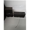 Image 2 : (6) Kenwood Speakers & Subwoofer- Powers On, Up to 35.5", Cannot Ship. Rack Not Included