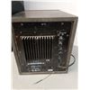 Image 4 : (6) Kenwood Speakers & Subwoofer- Powers On, Up to 35.5", Cannot Ship. Rack Not Included