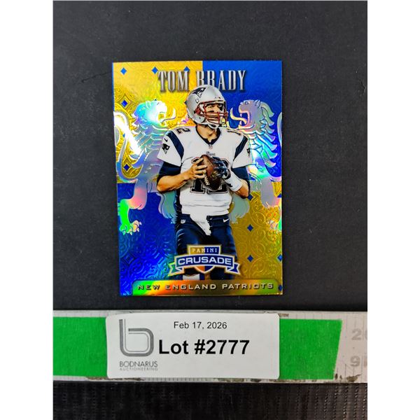 Panini Tom Brady New England Patriots Card, Cannot Authenticate