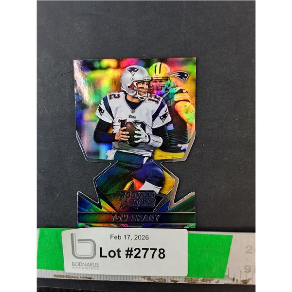 Panini Tom Brady Rookies & Stars Card, Cannot Authenticate