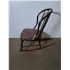 Image 2 : Pre-1930's Small Rocking Chair 28" Runners x 18" Width - Pickup Only