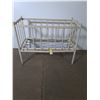 Image 1 : Vintage Wood & Springs Crib 36x18x27" - Pickup Only