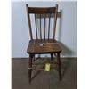 Image 1 : 1910 Wooden Dining Chair - 33" High - Some Repairs Needed - Pickup Only