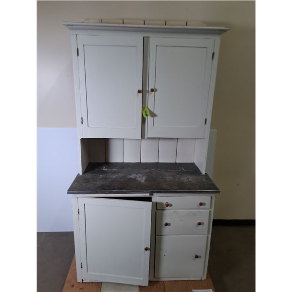 Vintage Kitchen Cabinet Hutch - 78x44x24" ( cannot ship)