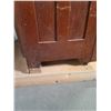 Image 6 : Circa 1910 Wooden Dresser w/Jewelry Box Attached (1 Caster Off) - 44x18x80" ( cannot ship)