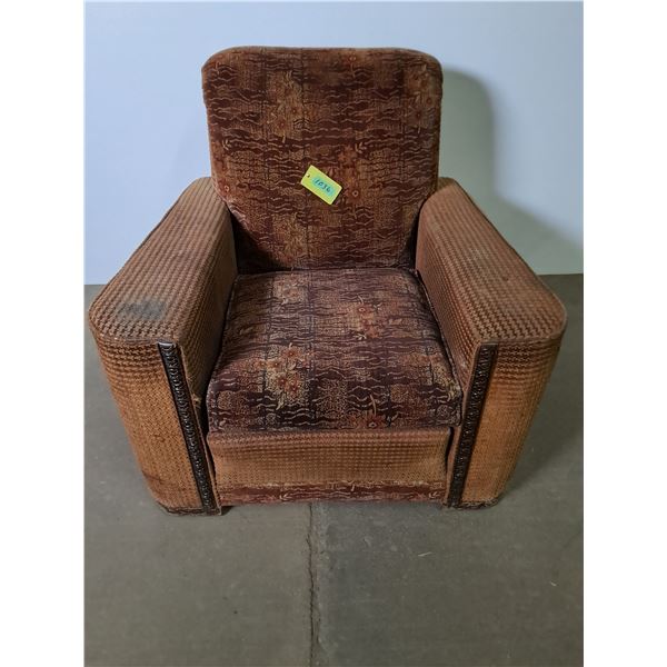 1940's Comfort Armchair - 34" Wide x 32" Deep x 32" High ( cannot ship)