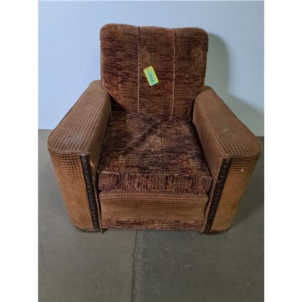1940's Comfort Armchair - 34" Wide x 32" Deep x 32" High (cannot ship)