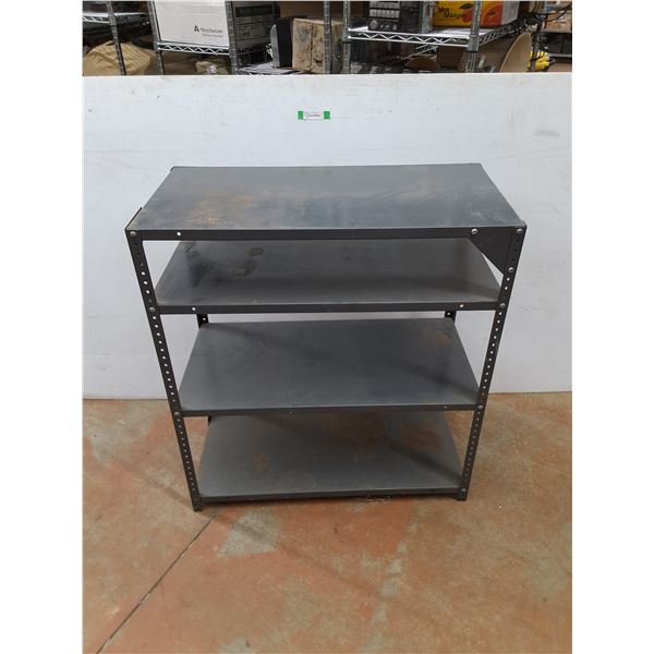 * 4 Tier Metal Shelving Unit 36" x 18" x 40", PICKUP ONLY