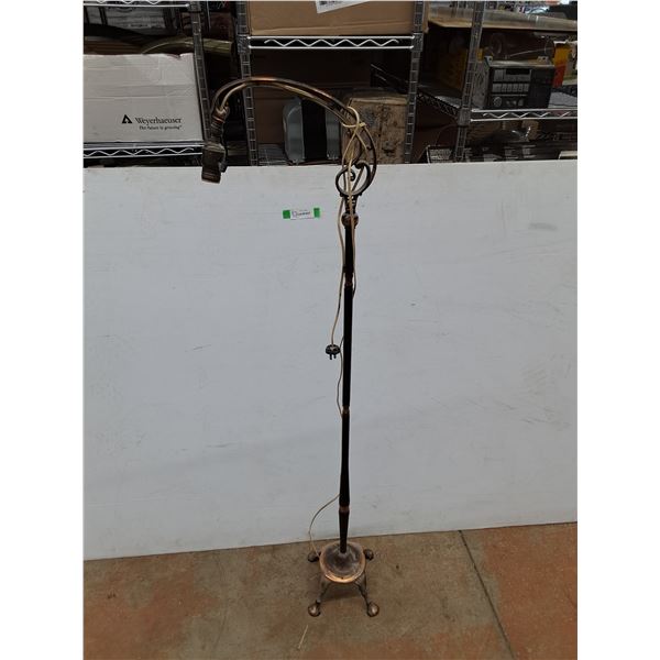 *Vintage Floor Lamp 58", Powers On, As Is, PICKUP ONLY