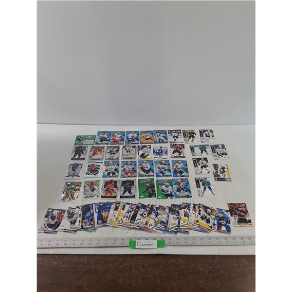Various Upper Deck Hockey Cards, Josh Norris, Jim Dorey, J.T. Miller, Misc