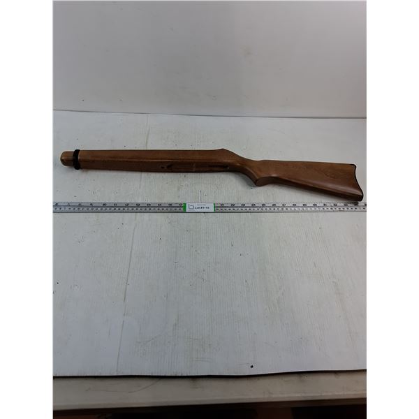 (1) Wood Rifle Stock-unknown maker