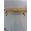 Image 2 : Wooden Shelf-30"Across and Metal Towel Rack - PICK UP