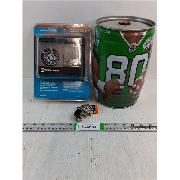 Roughrider Bubba Keg,Heavy Duty Outdoor Timer and Mini Cap Gun