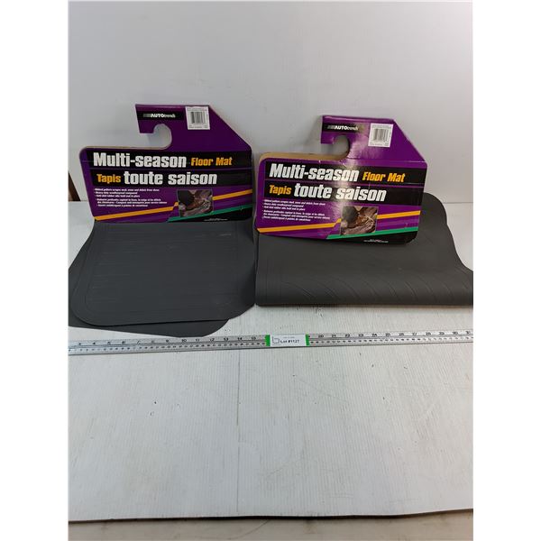 (2) Autotrends Multi-Season Floor Mats-(4) Mats in Total