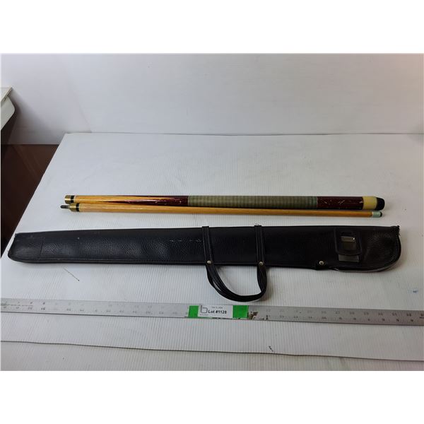 Pool Cue 57.5" & Bag - PICK UP