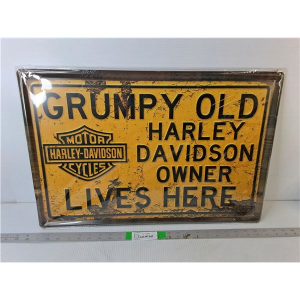 Harley-Davidson Metal Sign 23.5" x 15.75" - PICK UP