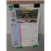 Image 2 : Poster Lot Up to 24" x 20" with Copies- Mickey Gilley, Budweiser, 1990 Sask. Roughriders, Misc.