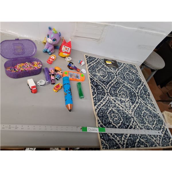 Accent Rug, Hair Elastics, Handheld Game, Misc - Pick Up Preferred