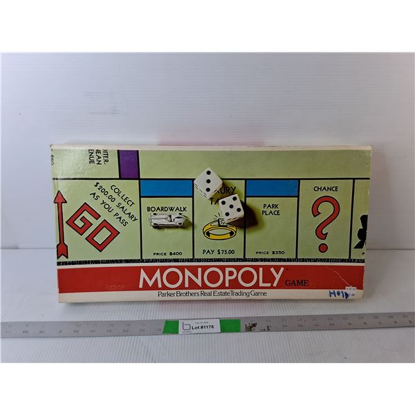 Vintage Monopoly Board Game