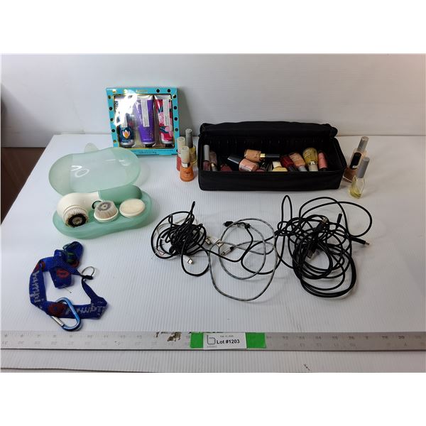 Facial Brush- Powers On, Scented Hand Lotions, Nail Polish, Misc. Musty Smell-PICK UP
