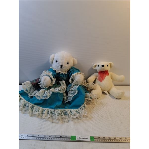 (2) Teddy Bears ( up to 16")