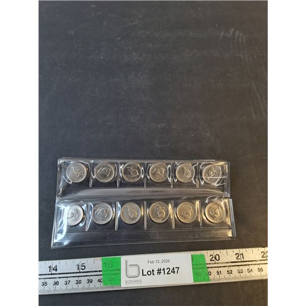 Antique Nickel Collection 1867-1967 (cannot authenticate)