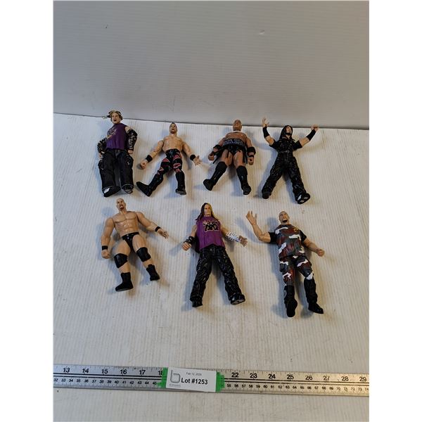 Vintage WWE Jakks Wrestling Action Figures