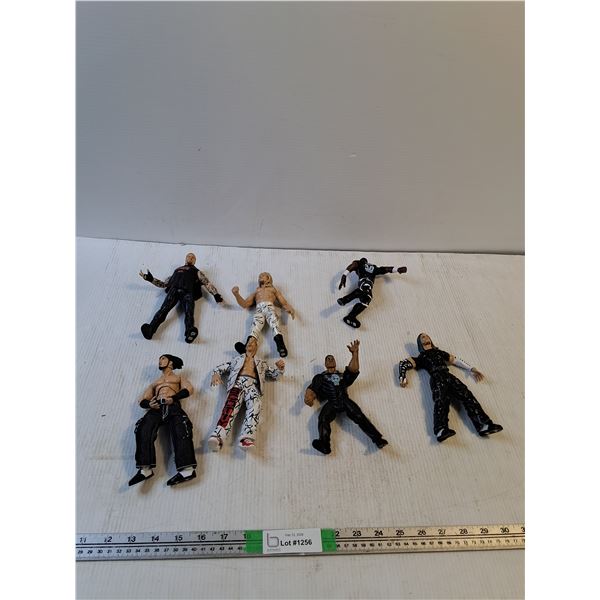 Vintage WWE Jakk's Wrestling Action Figures