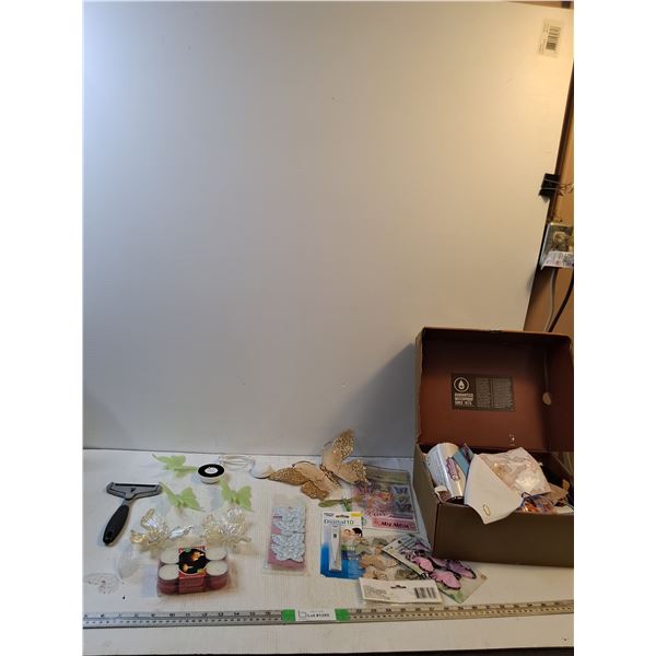 Various Crafting Material, Cheese Slicer, Candles, Misc