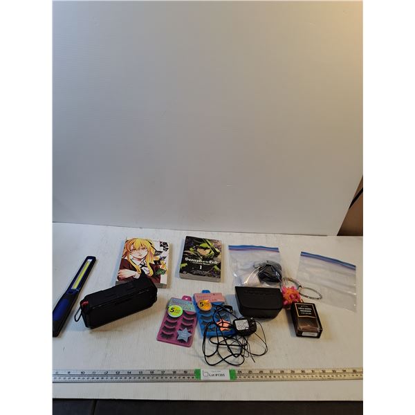 False Lashes, Speakers, Bourbon Cologne, Earbuds, Misc - PICK UP