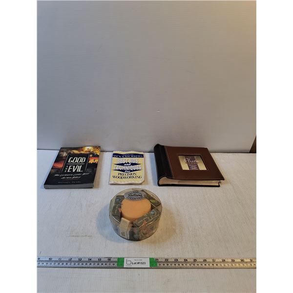 Good & Evil Book,  Precise Woodoworking Book, Photo Album, The Nocturne Collection