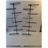 Image 1 : Wall-Mounted Metal Wine Racks 30" ( cannot ship)