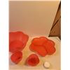Image 3 : Pink Tupperware Lunchables Container Set