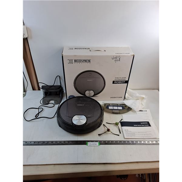 Ecovacs Robotics "Deebot" Smart Vacuum - Untested, Consignor Says "Works Good" - PICK UP