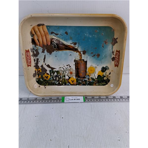 Vintage Coca Cola Serving Tray