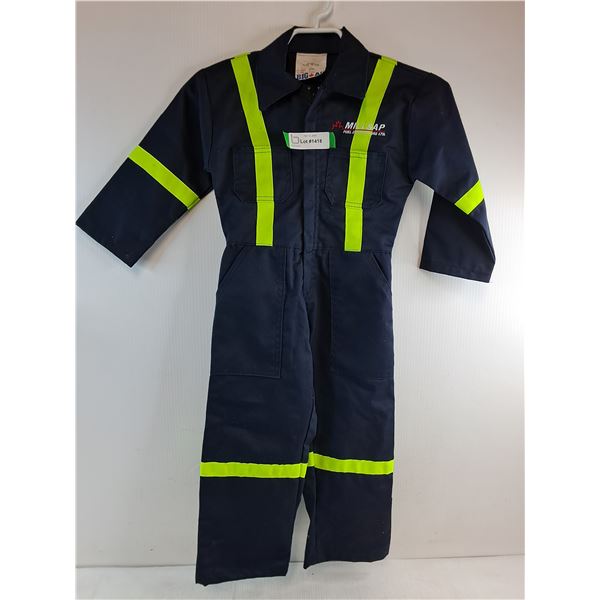 Big Al High Visibilty Heavy Duty Coverall in Blue-Size 6