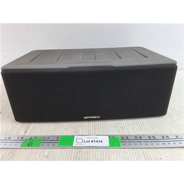 Optimus Speaker - As Is, 14" x 9" x 5"