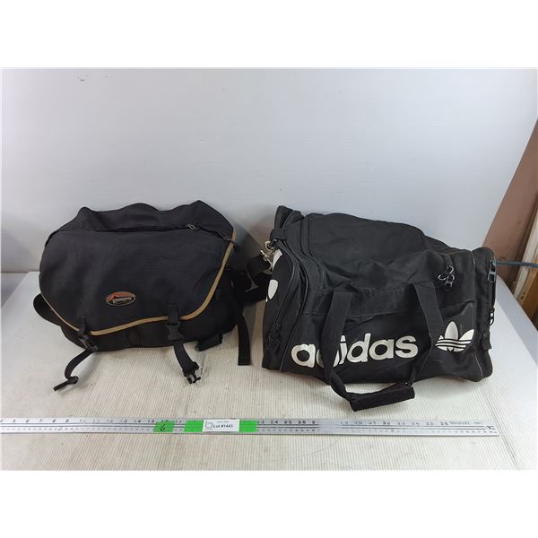 LowePro Bag, Adidas Sports Bag 16" x 11" x 10"