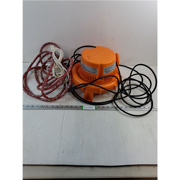 Banzai Powerful 10 Blower for Inflatables and Christmas Rope Lights(working)