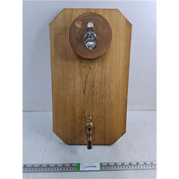 Folk Art Wall Mount Bottle Opener-11"x19.5"