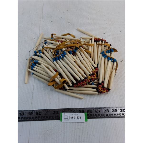 Indigenous Beadwork Vest - Needs Repairs, As is