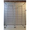 Image 2 : *White Metal Freestanding Wine Rack 32"x8"x39 ( cannot ship)