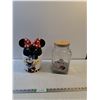 Image 1 : Mickey Mouse& Moritz Cookie Jars (up to 12" Tall)